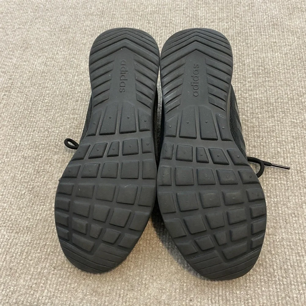 Adidas Cloudfoam Shoes Womens Size 7.5 Black Mesh Cushioned B28139 Sneakers - Picture 8 of 9